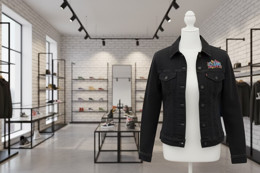 SNK EMBROIDERED DENIM JACKETS