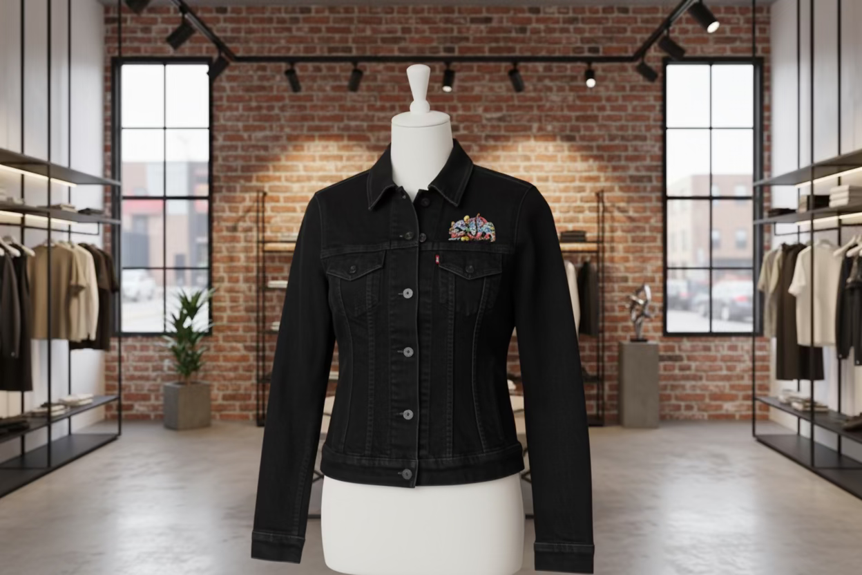 SNK EMBROIDERED DENIM JACKETS