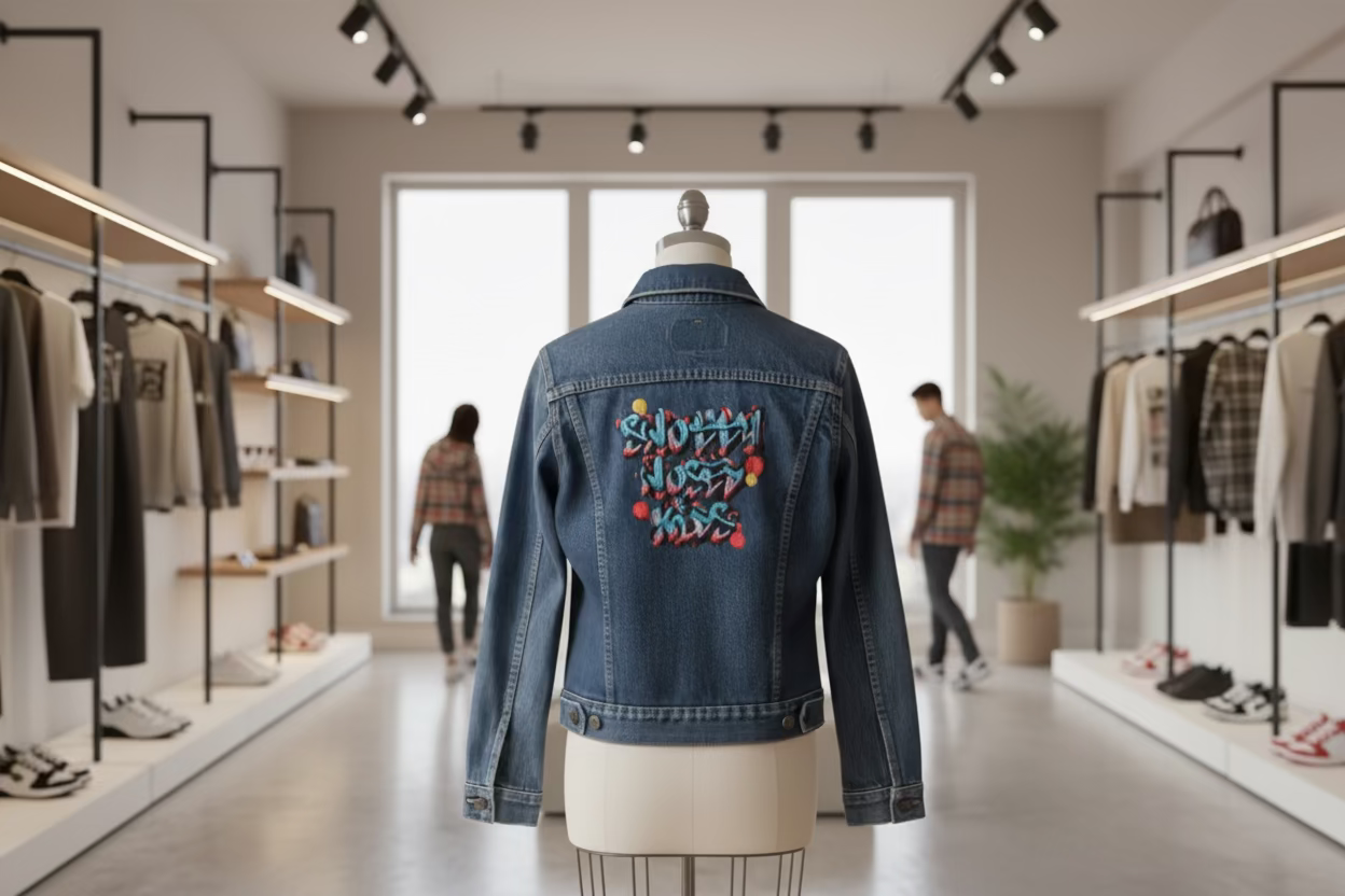 SNK EMBROIDERED DENIM JACKETS