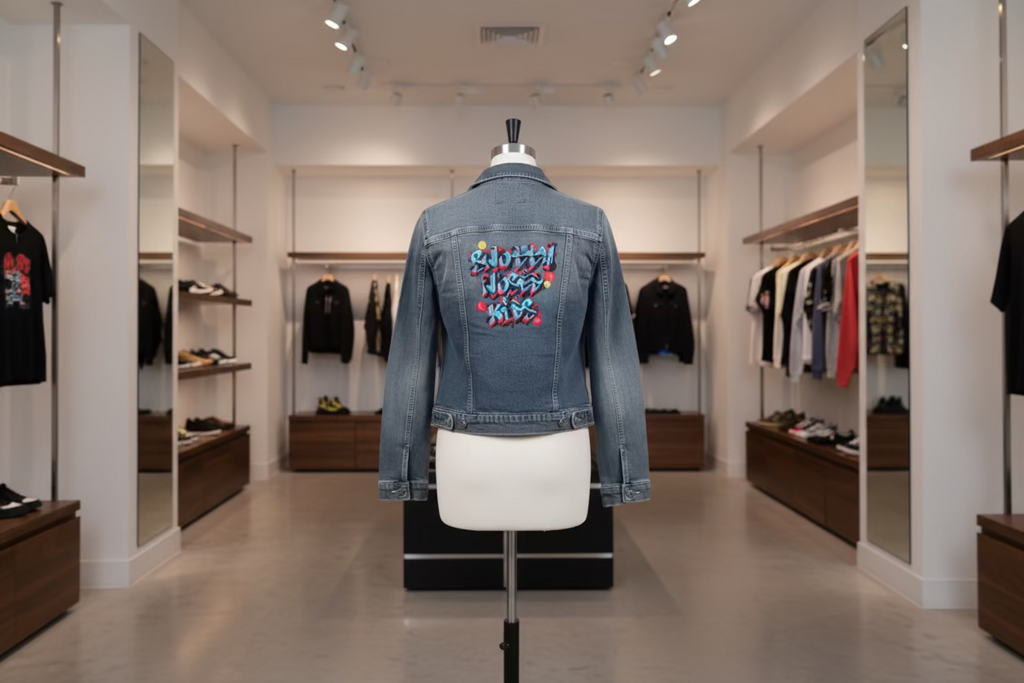 SNK EMBROIDERED DENIM JACKETS