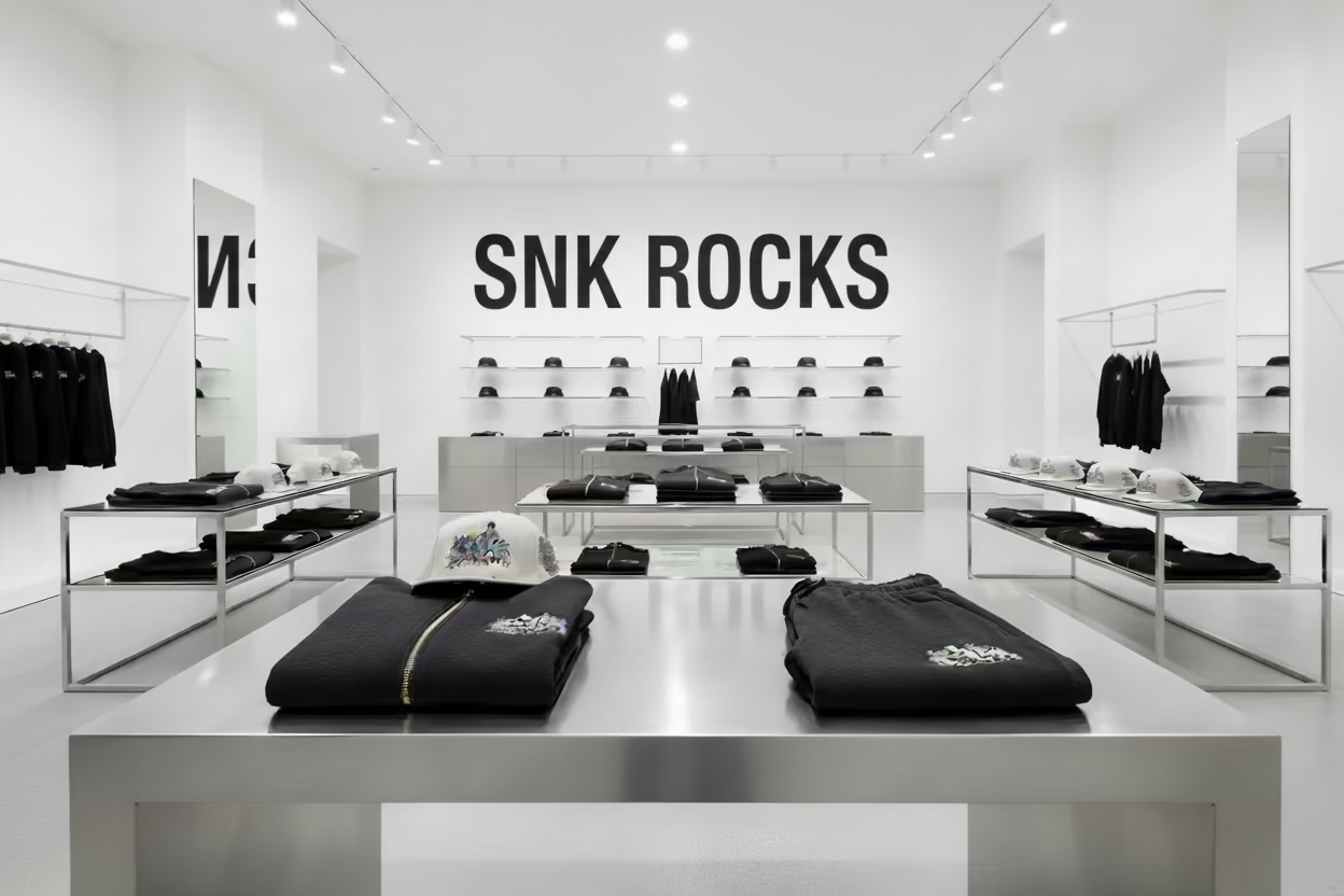 SNK EMBROIDERED LOGO SWEATSUITS