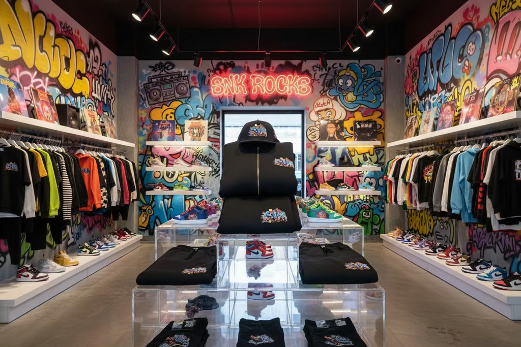 SNK EMBROIDERED LOGO SWEATSUITS