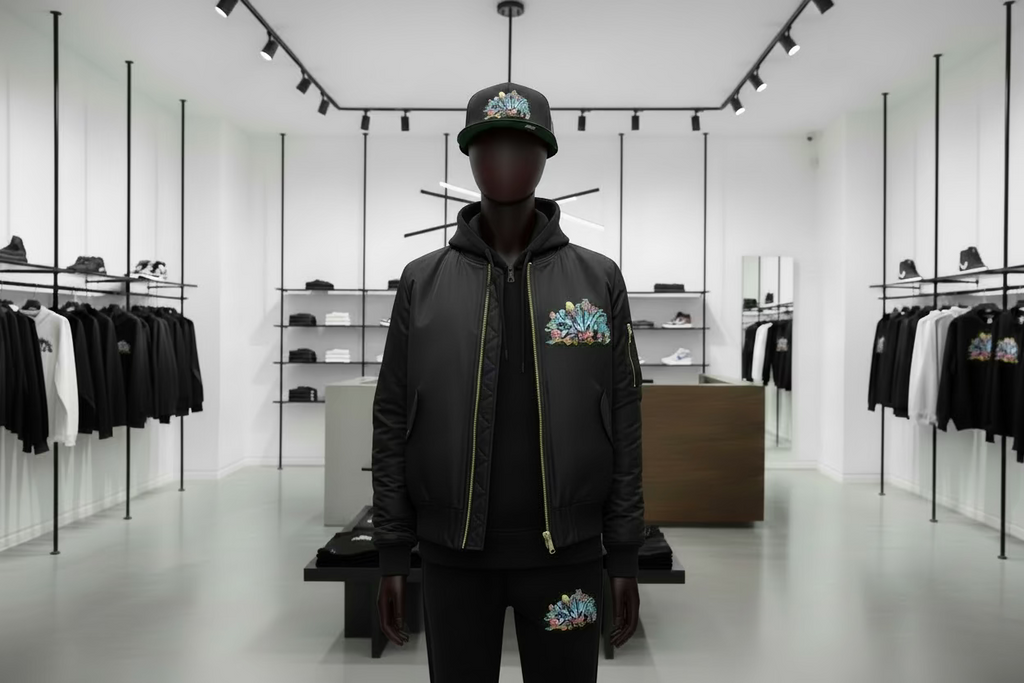 SNK EMBROIDERED LOGO SWEATSUITS