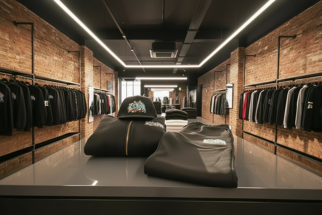 SNK EMBROIDERED LOGO SWEATSUITS