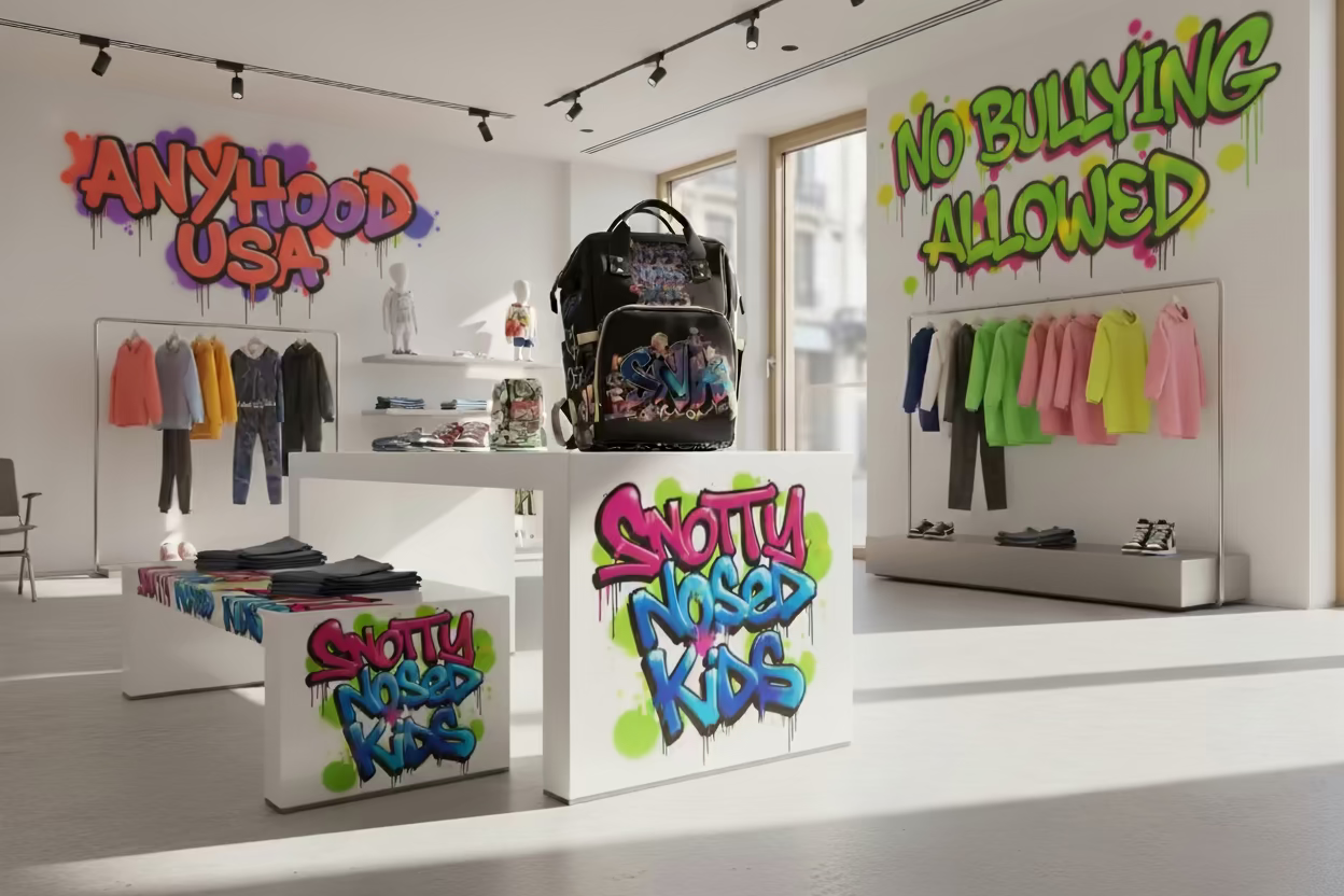 The Snotty Nosed Kids Knapsacks