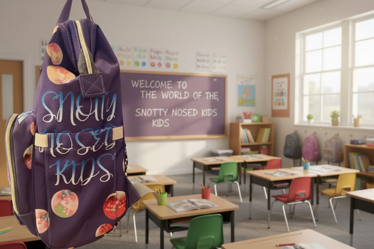 The Snotty Nosed Kids Knapsacks