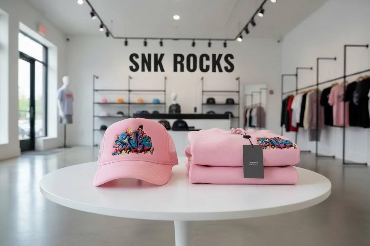 SNK Embroidered LOGO Hat